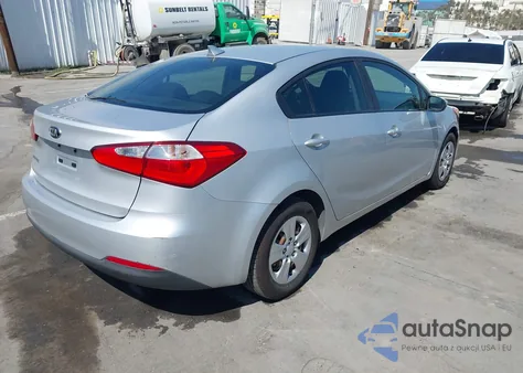 2016 Kia Forte Lx from USA, damaged, VIN KNAFK4A65G5615863